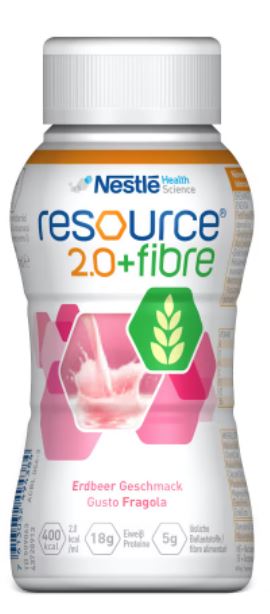 RESOURCE 2,0 + FIBRE FRAGOLA 200 ML - doctorpill.it