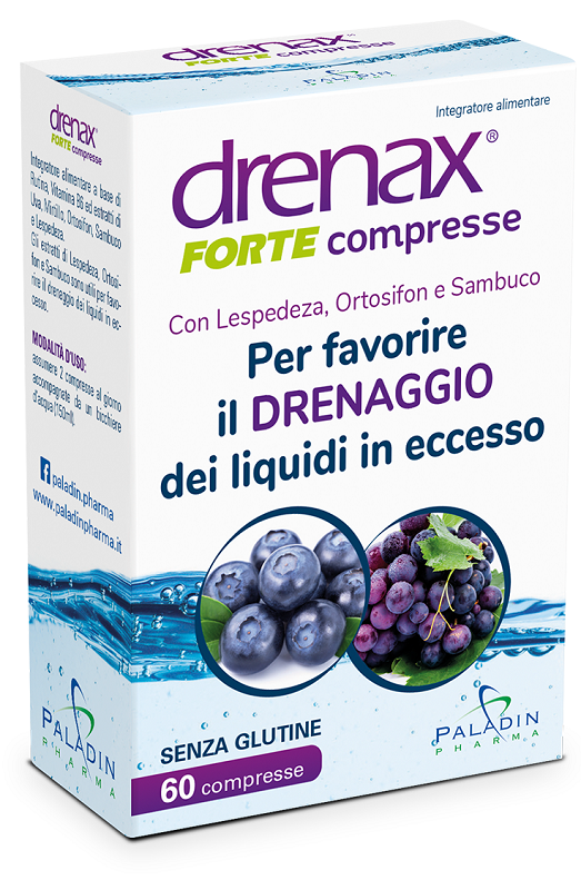 DRENAX FORTE MIRTILLO 60 COMPRESSE - doctorpill.it