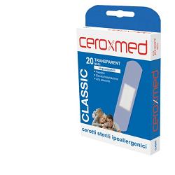 CEROXMED CLASSIC TRASPARENTI 7,2 CM X 1,9 CM 20 CEROTTI MEDI - doctorpill.it