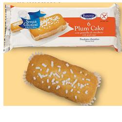 BONONIA PLUMCAKE CON GRANELLA DI ZUCCHERO SENZA GLUTINE 6 X 37 G - doctorpill.it