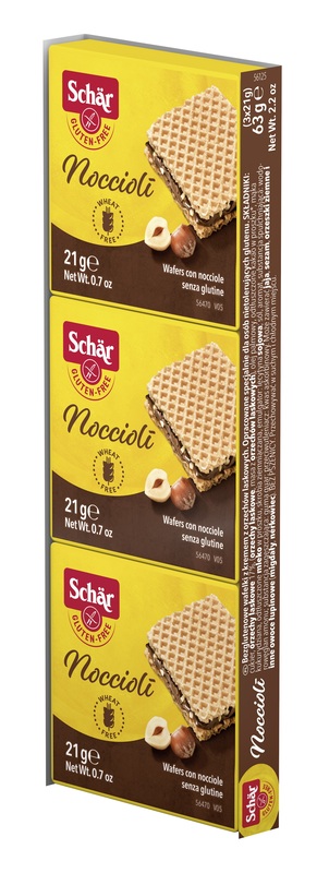 SCHAR NOCCIOLI' WAFERS CON NOCCIOLE 3 PEZZI DA 21 G - doctorpill.it