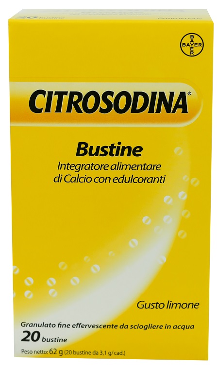 CITROSODINA 20 BUSTINE GRANULATO EFFERVESCENTE - doctorpill.it