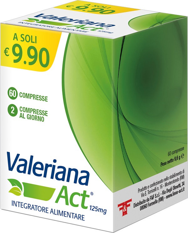 VALERIANA ACT 60 COMPRESSE - doctorpill.it