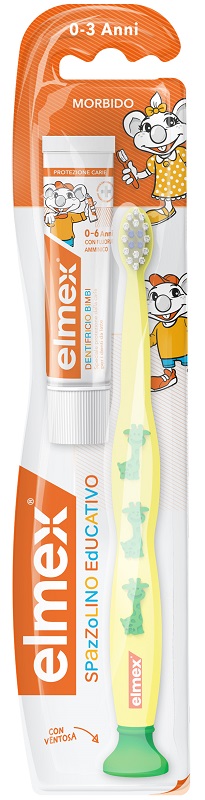 ELMEX SPAZZOLINO BIMBI EDUCATIVO NEW 0-3 ANNI - doctorpill.it