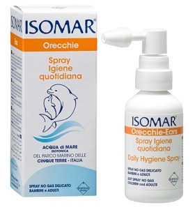 ISOMAR ORECCHIE ACQUA DI MARE SPRAY NO GAS PER IRRIGAZIONE DELL'ORECCHIO 50ML - doctorpill.it