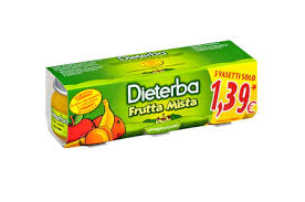 DIETERBA OMOGENEIZZATO FRUTTA MISTA 3 PEZZI 80 G - doctorpill.it