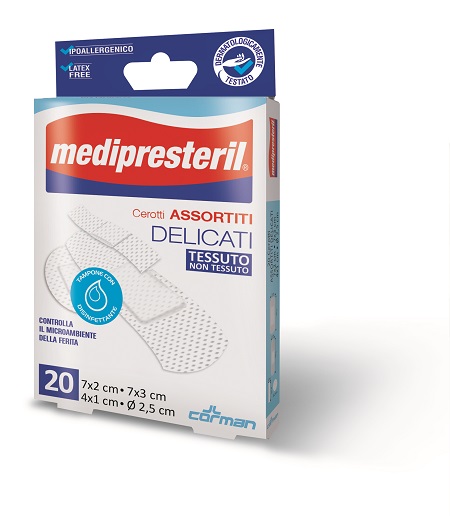 CEROTTO IN STRISCIA MEDIPRESTERIL DELICATO TNT 50X8CM - doctorpill.it