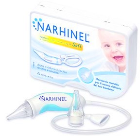 ASPIRATORE NASALE NARHINEL SOFT 1 PEZZO + 2 RICAMBI - doctorpill.it