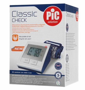 MISURATORE PRESSIONE PIC CLASSIC CHECK INTERNAZIONALE - doctorpill.it