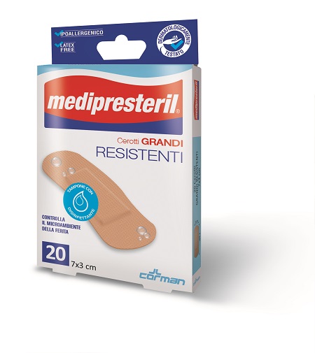 CEROTTO MEDIPRESTERIL RESISTENTI MINI 2 FORMATI 20 PEZZI - doctorpill.it