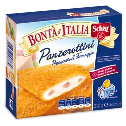 SCHAR SURGELATI PANZEROTTINI PROSCIUTTO & FORMAGGIO BONTA' D'ITALIA 4 X 52,5 G - doctorpill.it