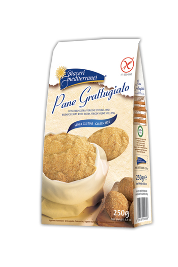 PIACERI MEDITERRANEI PANE GRATTUGGIATO SENZA GLUTINE 250 G - doctorpill.it
