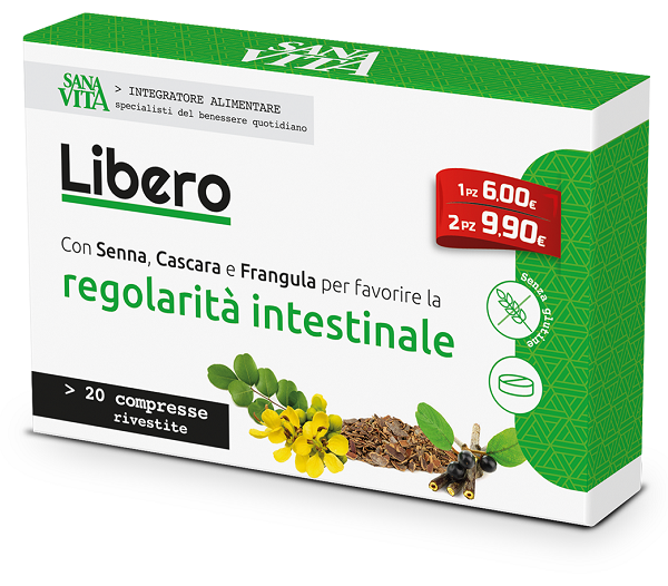 SANAVITA LIBERO 20 COMPRESSE - doctorpill.it