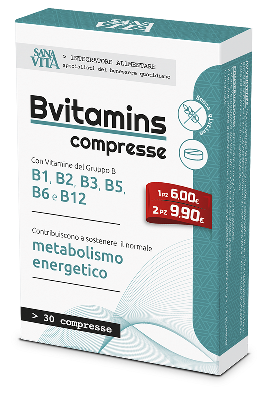SANAVITA BVITAMINS 30 COMPRESSE - doctorpill.it