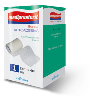 BENDA ADESIVA MEDIPRESTERIL 8X400 CM - doctorpill.it