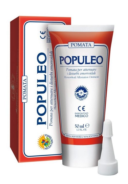 POPULEO POMATA EMORROIDI 50 ML - doctorpill.it