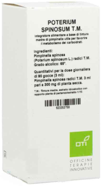 POTERIUM SPINOSUM TINTURA MADRE GOCCE 100ML - doctorpill.it
