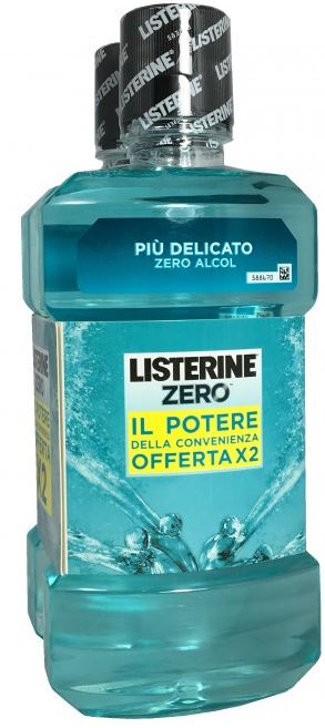 LISTERINE ZERO BUNDLE 2 X 500 ML - doctorpill.it