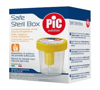 CONTENITORE PIC URINA 100 ML PRELEVAMENTO SOTTOVUOTO - doctorpill.it