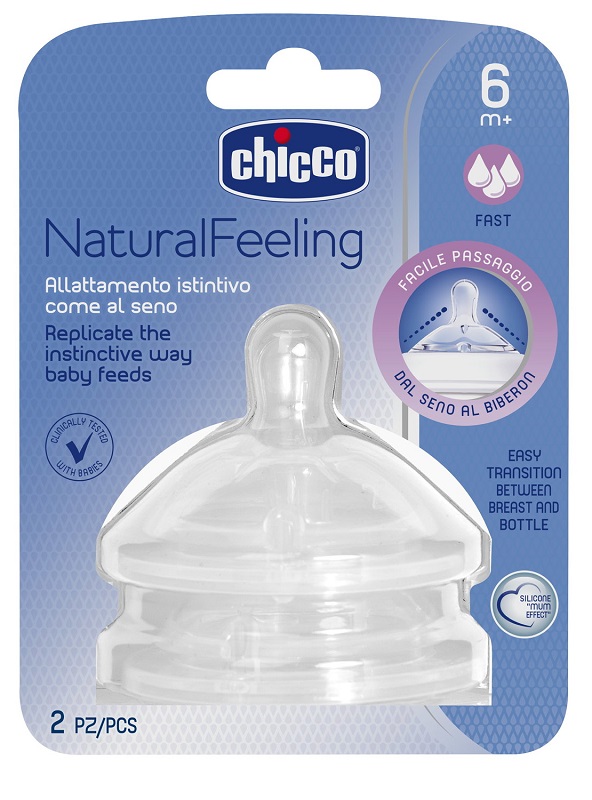 CHICCO TETTARELLA STEPUP NEW 6M+ FLUSSO VELOCE - doctorpill.it