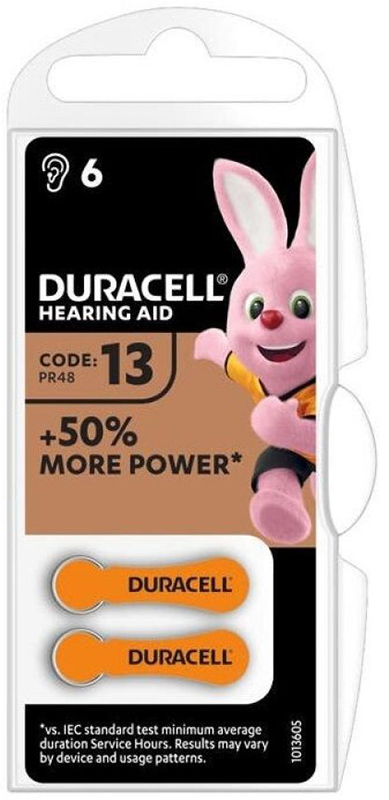 DURACELL EASY TAB 13 ARANCIO BATTERIA PER APPARECCHIO ACUSTICO - doctorpill.it