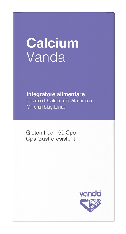 CALCIUM VANDA 60 CAPSULE FLACONE 42,8 G - doctorpill.it