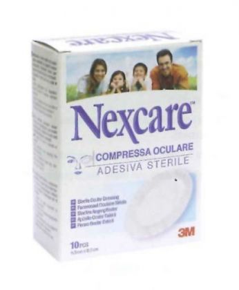 COMPRESSA OCULARE NEXCARE 10 PEZZI - doctorpill.it