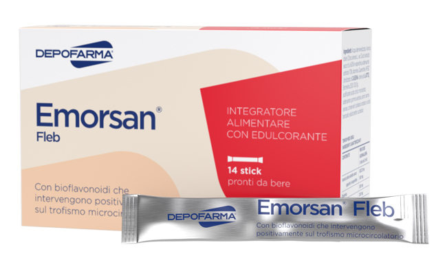 EMORSAN FLEB 14 STICK PACK DA 15 ML - doctorpill.it