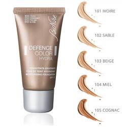 DEFENCE COLOR BIONIKE FONDOTINTA IDRATANTE HYDRA 105 COGNAC - doctorpill.it
