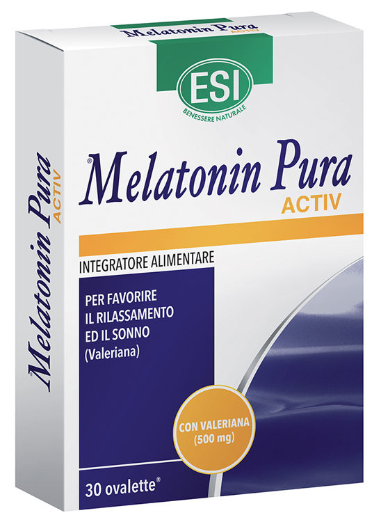 ESI MELATONIN PURA ACTIV 30 OVALETTE - doctorpill.it