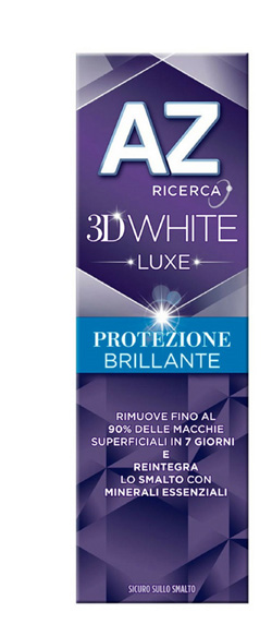 DENTIFRICIO AZ 3D WHITE LUXE PROT BRILLANTE 75 ML - doctorpill.it