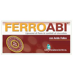 FERROABI 20 CONFETTI OROSOLUBILI AL CIOCCOLATO BLISTER 30 G - doctorpill.it