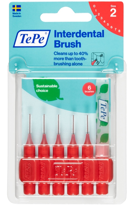 TEPE SCOVOLINO ROSSO 0,5MM 6 PEZZI - doctorpill.it