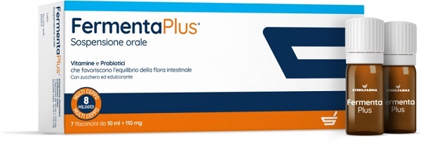 FERMENTA PLUS FERMENTI LATTICI 7 FLACONCINI DA 10 ML - doctorpill.it