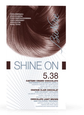 BIONIKE SHINE ON 5,38 CASTANO CHIARO CIOCCOLATO 125 ML - doctorpill.it