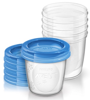 AVENT VASETTI VIA COPERCHIO 180 ML 5 PEZZI - doctorpill.it