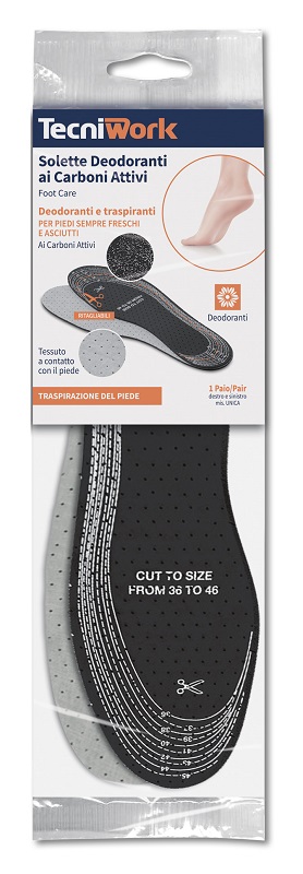 SOLETTE DEODORANTI AI CARBONI ATTIVI 1 PAIO - doctorpill.it