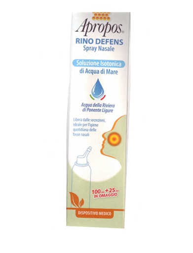 APROPOS RINO DEFENS SOLUZIONE ISOTONICA 125 ML - doctorpill.it