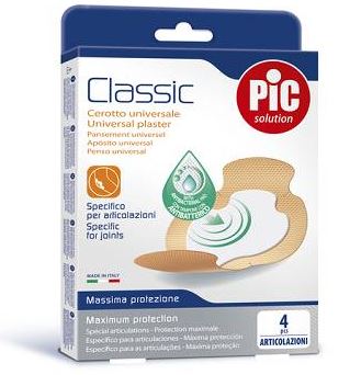 CEROTTO PIC CLASSIC ARTICOLAZIONI ANTIBATTERICO 4 PEZZI - doctorpill.it