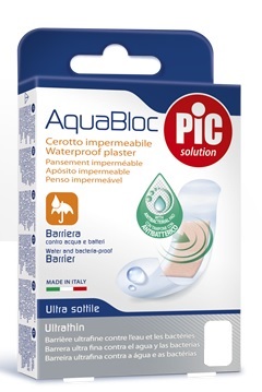 CEROTTO PIC AQUABLOC CM10X15 ANTIBATTERICO 5 PEZZI - doctorpill.it
