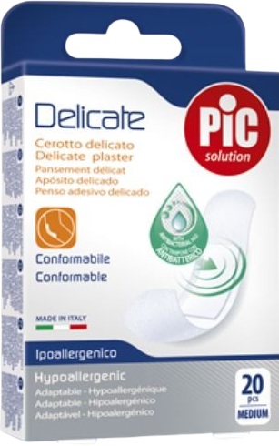 CEROTTO DELICATE STRISCIA ANTIBATTERICA 8 X 100 CM 1 PEZZO - doctorpill.it