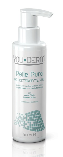 YOUDERM PELLE PURA GEL DETERGENTE VISO 200 ML - doctorpill.it