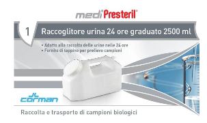 CONTENITORE URINA 24 ORE MEDIPRESTERIL - doctorpill.it