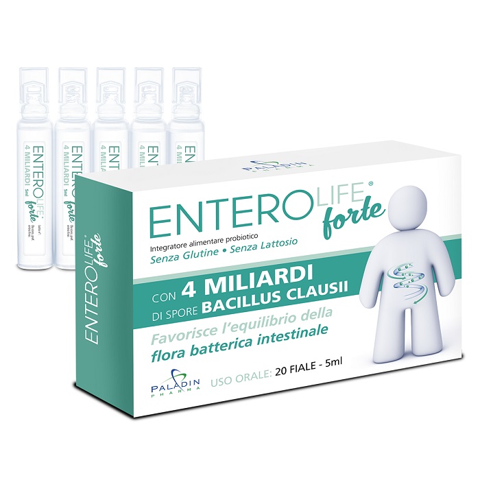 ENTEROLIFE FORTE 4 MILIARDI 20 FIALE DA 5 ML - doctorpill.it