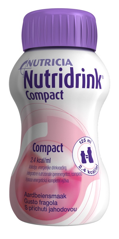 NUTRIDRINK COMPACT FRAGOLA 4X125 ML - doctorpill.it