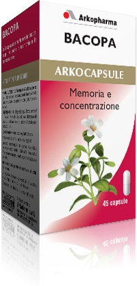 ARKO CAPSULE BACOPA 45 CAPSULE VEG - doctorpill.it