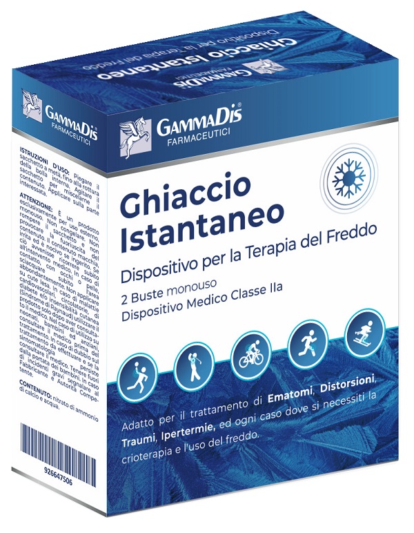 GHIACCIO ISTANTANEO TNT GAMMADIS 2 PEZZI GAMMADIS - doctorpill.it