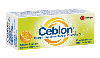CEBION EFFERVESCENTE VIT C SENZA ZUCCHERO 10 COMPRESSE - doctorpill.it