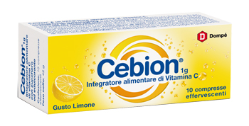 CEBION EFFERVESCENTE VITAMINA C LIMONE 10 COMPRESSE - doctorpill.it