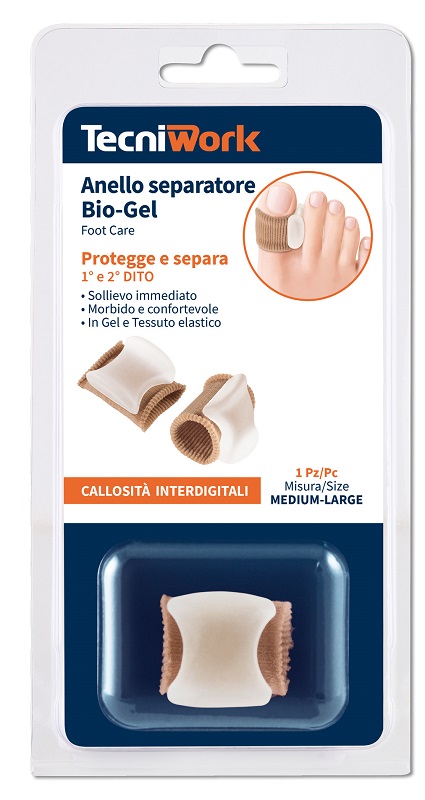 BIO-GEL ANELLO SEPARATORE PER ALLUCE M/L 1 PEZZO - doctorpill.it
